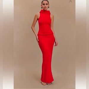 MESHKI ELISE RED SET SIZE M